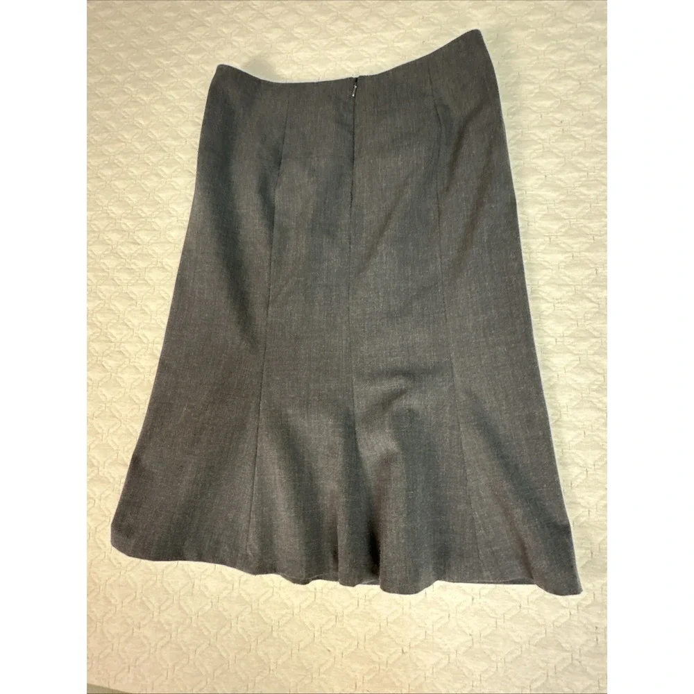 Laundry By Shelli Segal Skirt Sz 6 Feet Heathered Flared